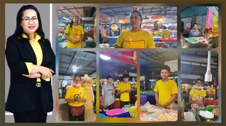 ณ ตลาดพระรูป 3 เทศบาลบ้านสร้าง จ.พระนครศร...