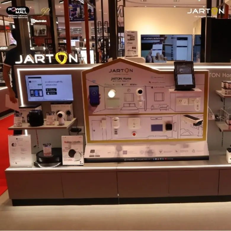 จาร์ตัน เนรมิต JARTON IoT House ร่วมงานเปิดตัว Power Mall Electronica Showcase ณ สยามพารากอน
