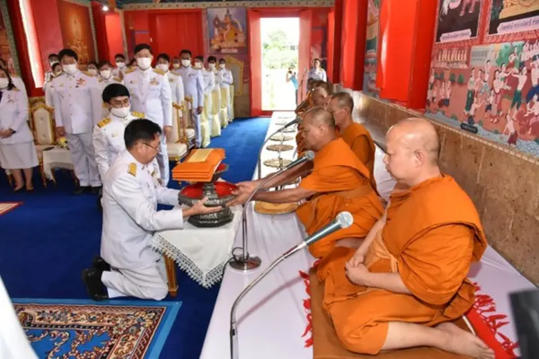 บมจ.ทีโอที ถวายผ้าพระกฐินพระราชทาน ประจำปี 2563 ณ วัดอุดมธานี พระอารามหลวง อำเภอเมือง จังหวัดนครนายก