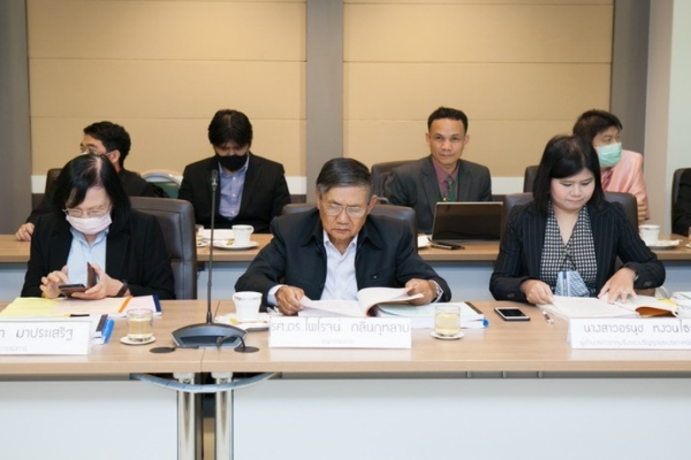 คณะครุศาสตร์ฯ มจพ. ต้อนรับคณะอนุกรรมการประเมิน เพื่อการรับรองปริญญาตรีทางการศึกษา (หลักสูตร 5 ปี)