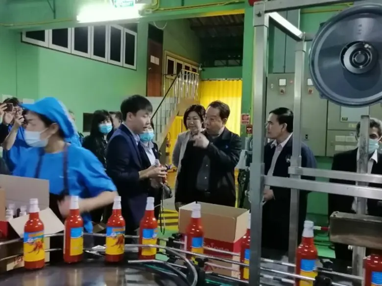 สถาบันเพิ่มผลผลิตแห่งชาติ นำคณะกรรมการบริหาร สสว. เยี่ยมชมบริษัท โกศล-อัมพา จำกัด ผู้คว้ารางวัล SME ดีเด่น ประจำปี 2563