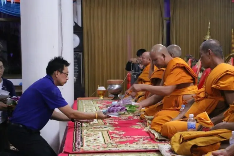 ม.ศรีปทุม ผนึกกำลังสร้างบุญมหากุศล 3 วิทยาเขต ถวายผ้ามหากฐินสามัคคี “63