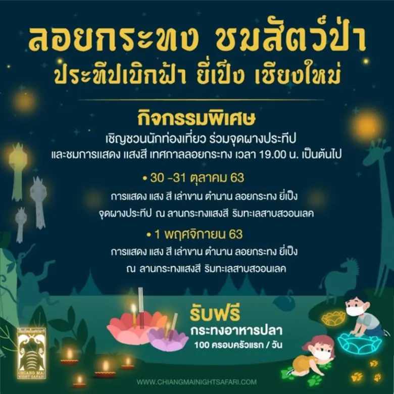 ใกล้เข้ามาแล้วกับประเพณียี่เป็ง หรือประเพ...