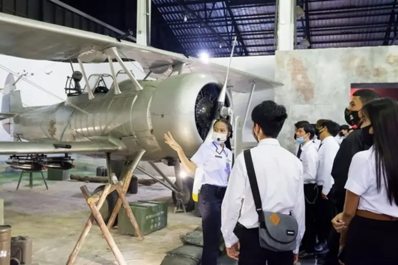 ว.การบินและคมนาคม ม.ศรีปทุม เปิดประสบการณ์การเรียนรู้ พิพิธภัณฑ์กองทัพอากาศ
