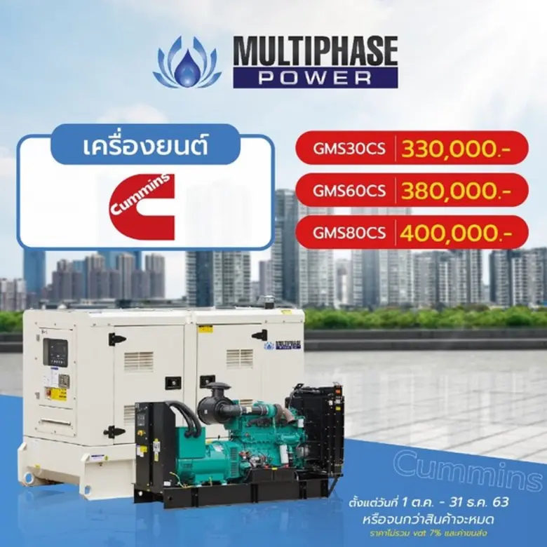 ลดจัดหนัก..ส่งท้ายปี!!! กับโปรโมชั่นเครื่องกำเนิดไฟฟ้า