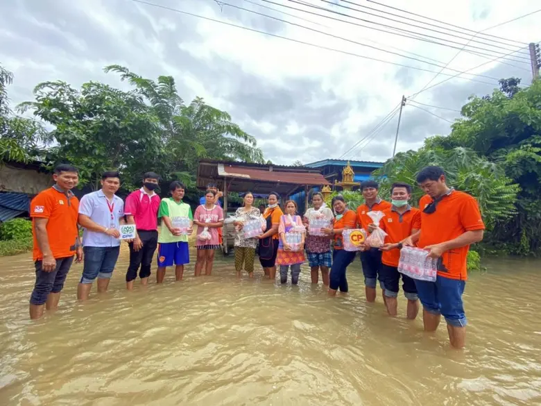 ซีพีเอฟ ช่วยเหลือผู้ประสบภัยน้ำท่วม ชาวสระแก้ว และ ปราจีนบุรี