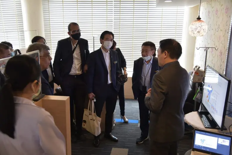 คณะผู้บริหารดิจิทัล ซีอีโอ รุ่นที่ 3 ศึกษาดูงาน รพ.เวชธานี