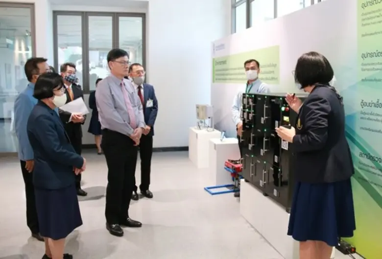 ต้อนรับคณะรัฐมนตรีกระทรวง อว.