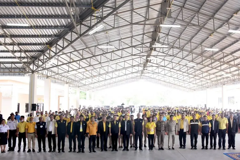 รมว.เฉลิมชัย นำทีมผู้บริหาร กษ. ติดตามความคืบหน้าโครงการอ่างเก็บน้ำลำไตรมาศ และอ่างเก็บน้ำลำรูใหญ่ มุ่งมั่นที่จะมาประโยชน์มาให้กับพี่น้องชาวพังงา