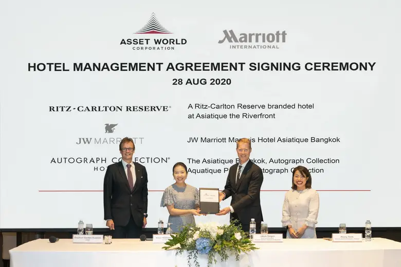 แมริออท อินเตอร์เนชั่นแนล อิงก์ ประกาศลงน...