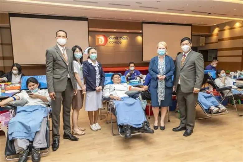 เมื่อเร็ว ๆ นี้ วิทยาลัยดุสิตธานี นำโดย น...