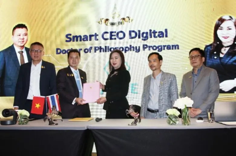 ผอ. หลักสูตร Smart CEO ผนึกกำลังบริษัทยักษ์ใหญ่ จากเวียดนาม ปูพรมทางการศึกษาออนไลน์ไปทั่วโลก