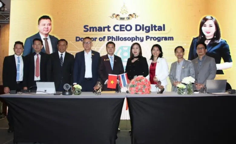 ผอ. หลักสูตร Smart CEO ผนึกกำลังบริษัทยักษ์ใหญ่ จากเวียดนาม ปูพรมทางการศึกษาออนไลน์ไปทั่วโลก