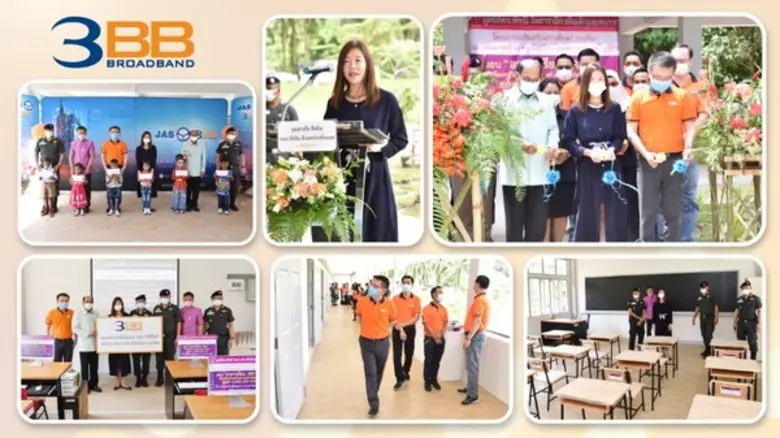 3BB สร้างอาคารเรียน มอบโอกาสทางการศึกษาเพื่อพัฒนาเยาวชนไทย