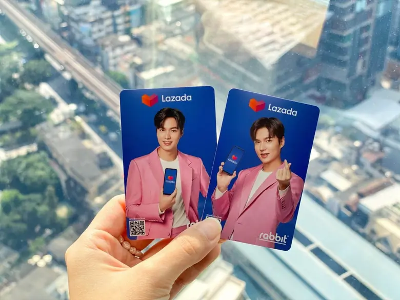 ลาซาด้า มัดใจแฟนๆเกาหลี เปิดขายบัตรแรบบิท รุ่น ลิมิเต็ด อิดิชั่น ลาย 'อีมินโฮ' เฉพาะที่ลาซาด้าเท่านั้น กับ Lazada 11.11 Biggest One-Day Sale