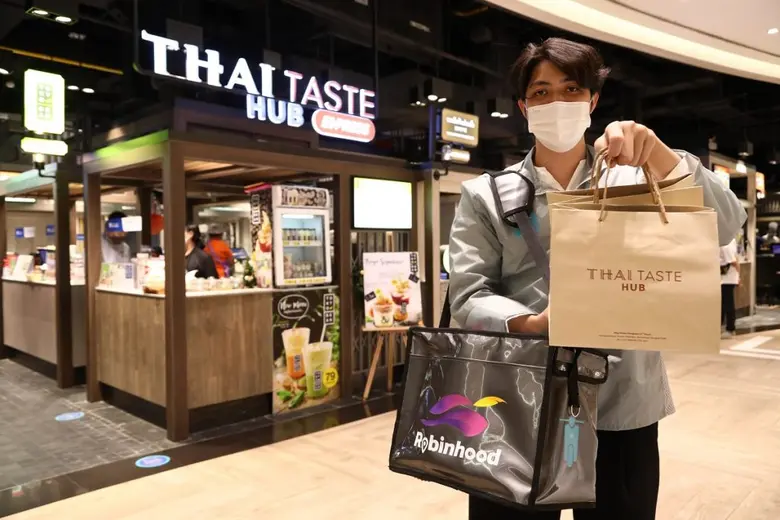 "THAI TASTE HUB" ยกศูนย์อาหารขึ้น "โรบินฮู้ด"  ครั้งแรกกับการขึ้นแพลตฟอร์มฟู้ดเดลิเวอรี พร้อมส่งความอร่อยถึงบ้าน