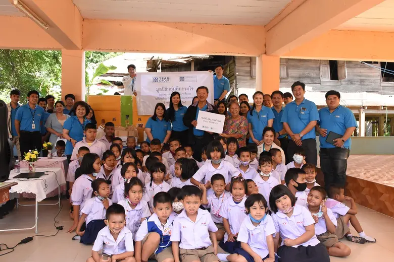 มูลนิธิกลุ่มทีมรวมใจ ร่วมกับ บริษัท ทีม ค...
