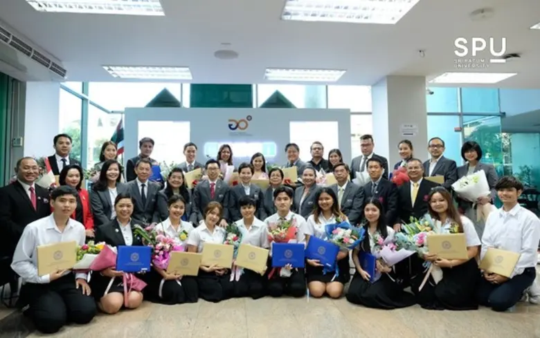 อันดับหนึ่ง ม.เอกชน 3 ปีซ้อน "ม.ศรีปทุม" สุดจริง! กวาด 15 รางวัล "สสอท."บุคลากร-นศ.ดีเด่น