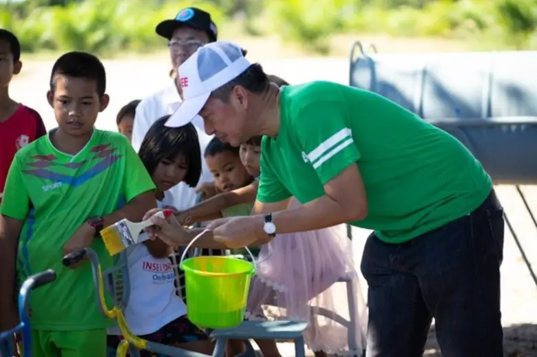 ปูนอินทรี จัดกิจกรรมออกค่ายอาสาพนักงาน สานต่อโครงการโรงเรียนสีเขียว ปีที่ 11 ร่วมปรับปรุงพื้นที่ "โรงเรียนตำรวจตระเวนชายแดนปูนอินทรี 50 ปี จ.อำนาจเจริญ"