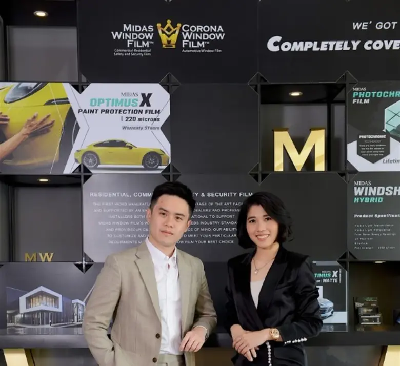 ฟีล์มกรองแสง Midas บุกตลาดส่งท้ายปี จับมื...