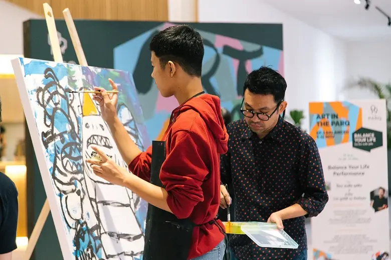 เดอะ ปาร์ค (The PARQ) ร่วมกับ "ป๊อด-ธนชัย อุชชิน" จัดนิทรรศการศิลปะ "Balancing Your Life" พร้อมกิจกรรมวาดภาพระบายสีสุดพิเศษมากมาย
