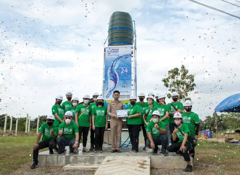 สตาร์บัคส์ ส่งต่อความสุขให้ชุมชน สนับสนุนการเข้าถึงน้ำสะอาดและองค์ความรู้ด้านสุขอนามัย