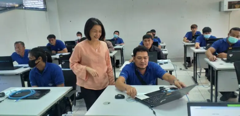 สนพ.ปราจีนบุรี จัดทดสอบมาตรฐานฝีมือแรงงาน...