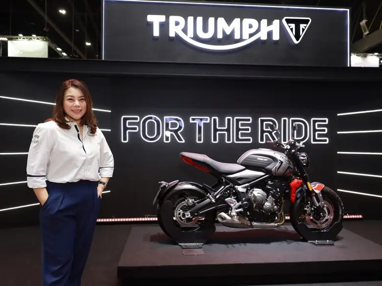 ไทรอัมพ์ มอเตอร์ไซเคิลส์ เผยโฉม "ไทรอัมพ์...