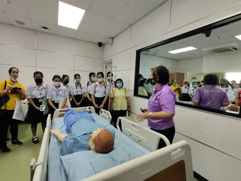 ม.นวมินทราธิราชเปิดบ้านปี 2563 นำหุ่น SimMan 3G มาช่วนสอนพร้อมฝึกปฏิบัติได้จริงทุกสัมผัส