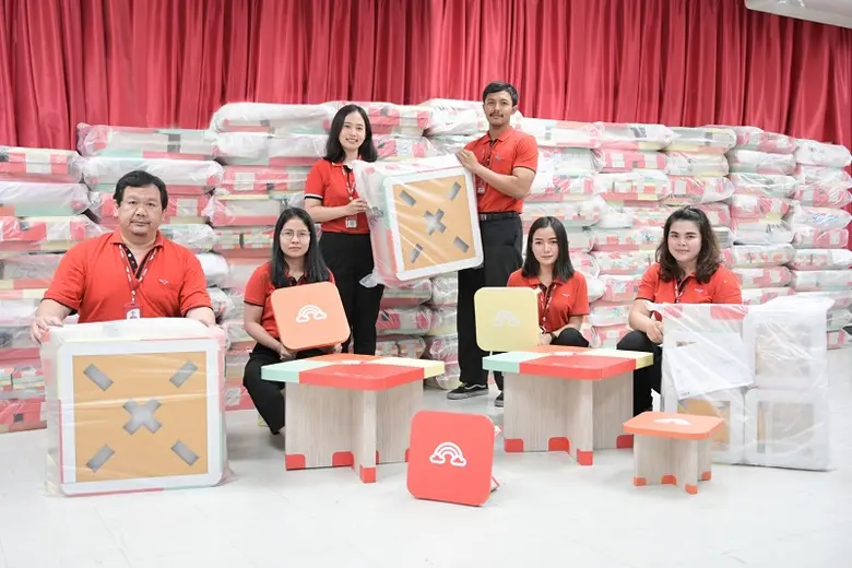 โครงการ "ไปรษณีย์ เพิ่มสุข" ภายใต้ "ไปรษณีย์ไทย…เพื่อแผ่นดินธรรม แผ่นดินทอง" 2563 พื้นที่ โรงเรียนตำรวจตระเวนชายแดนไปรษณีย์ไทยบ้านห้วยหมากหล่ำ