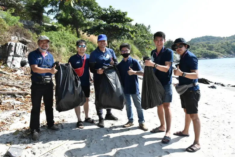 มกอช. ทำกิจกรรมจิตอาสา เก็บขยะ ทำความสะอาดชาดหาด เพื่ออนุรักษ์ทะเลและชายฝั่ง