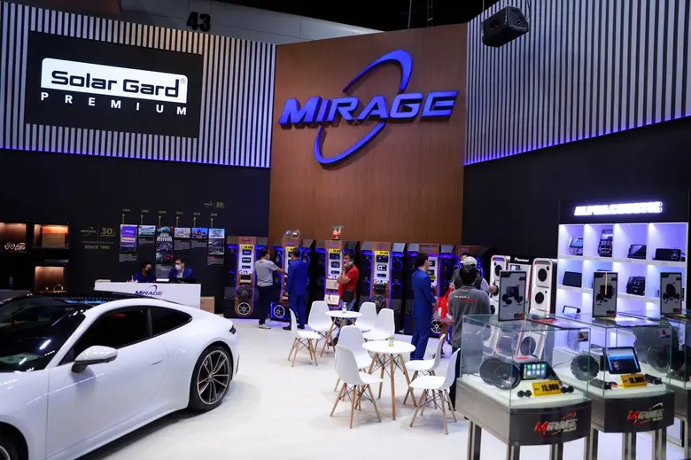 MIRAGE AUDIO ฉลองครบรอบ 30 ปี เปิดสาขาใหม่ที่ราชพฤกษ์ ผนึกกำลัง SOLAR GARD เผยโฉมฟิล์มกรองแสงรุ่นใหม่ ในงานมอเตอร์เอ็กซ์โป 2020