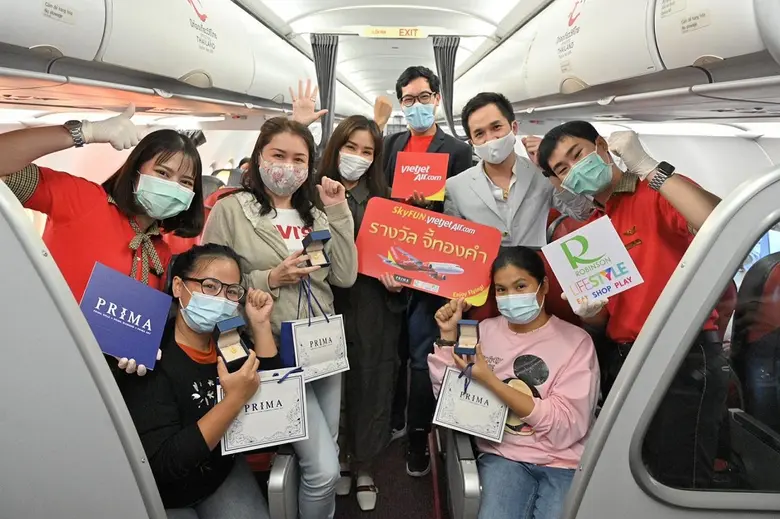 สายการบินไทยเวียตเจ็ทมอบประสบการณ์การเดิน...