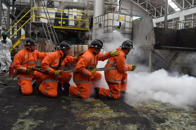 AKP จัดกิจกรรม "ฝึกซ้อมดับเพลิงและอพยพหนีไฟประจำปี 2563"