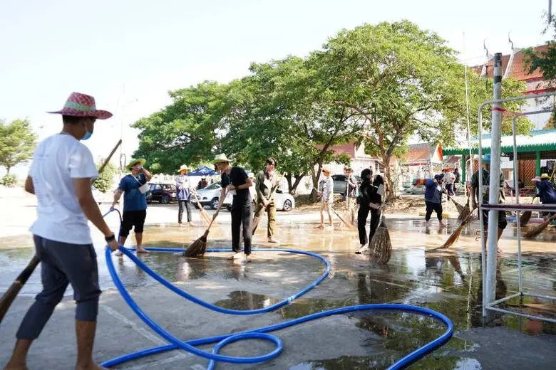 น้ำใจพี่สู่น้อง! ม.ศรีปทุม ยกขบวนออกค่ายอาสา "เติมสี...สร้างฝัน"