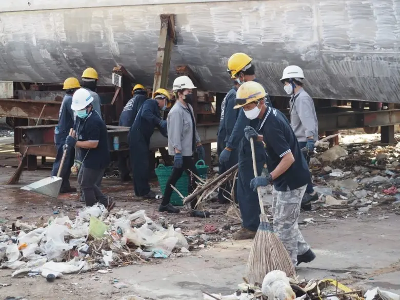 อาสาสมัครของบริษัท เอเชียน มารีน เซอร์วิส...