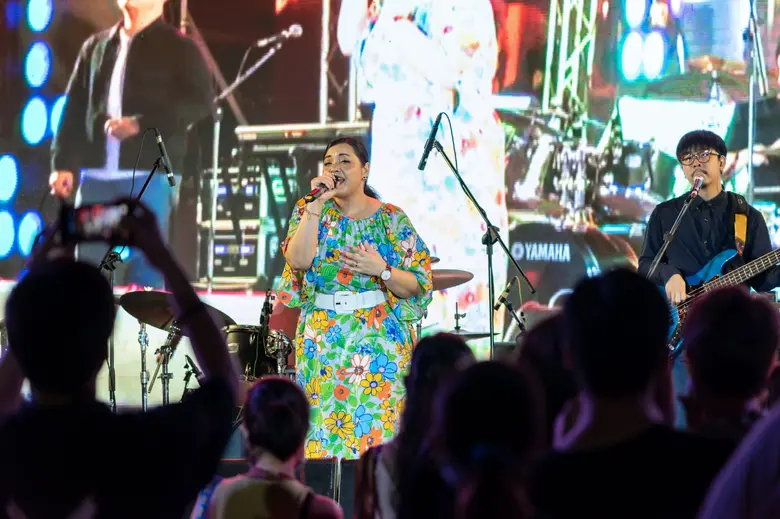 The Opening ceremony and start of the three-day Living Art Festival 2020 &amp; Blue Tree Reopening