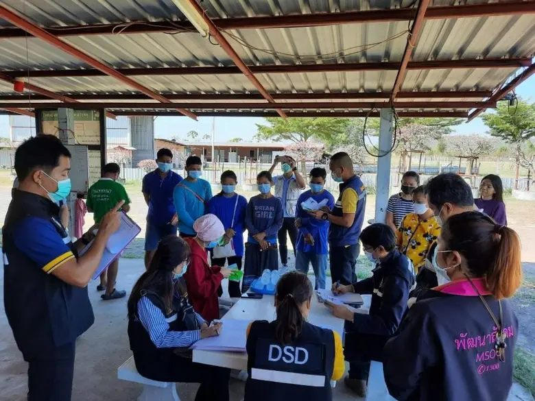 สนพ.ลพบุรี ร่วมกับหน่วยงานในสังกัด กระทรวงแรงงานจังหวัดลพบุรี ตรวจการบังคับใช้แรงงานหรือบริการและการค้ามนุษย์ อำเภอชัยบาดาล