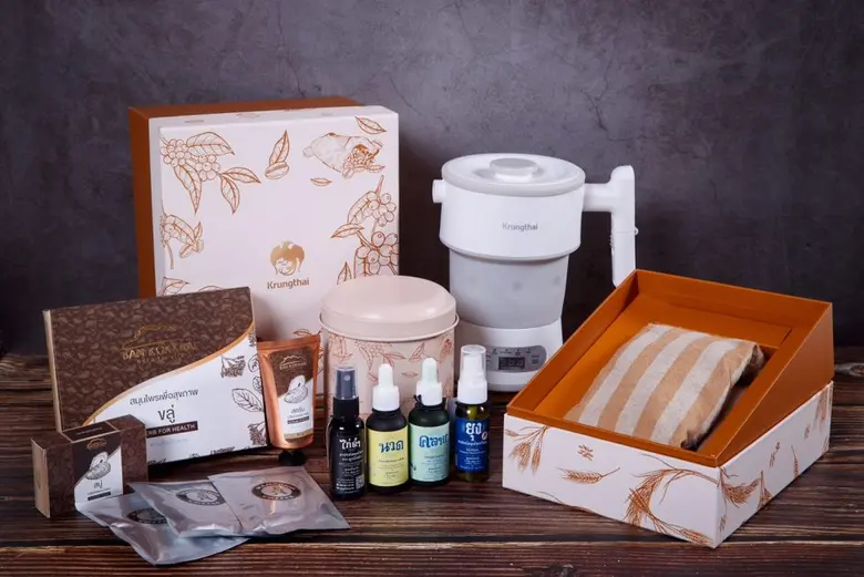 ธนาคารกรุงไทยเลือกสรรชุดของขวัญจาก 4 ชุมช...