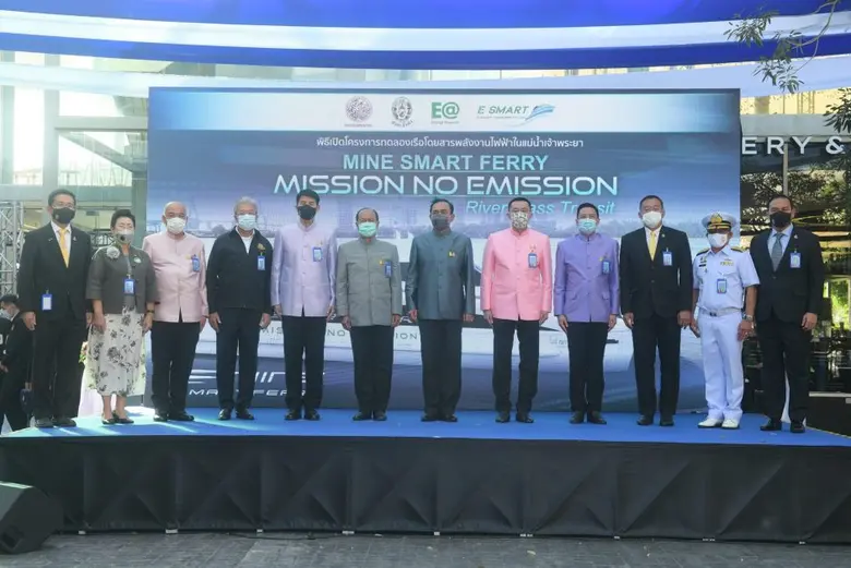 บมจ.พลังงานบริสุทธิ์ นำเรือโดยสารพลังงานไ...