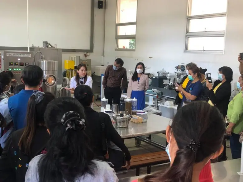 กช.ศภ.9 กสอ. ร่วมกับ คณะอุตสาหกรรมเกษตร มจพ.ปราจีนบุรี จัดฝึกอบรม "การใช้เครื่องมือเครื่องจักรเพื่อพัฒนากระบวนการผลิตในอุตสาหกรรมเกษตรแปรรูป"