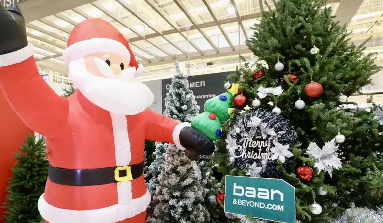 เหล่าเซเลบชื่อดัง เตรียมร่วมฉลองส่งท้ายปี กับต้นคริสต์มาสของจริง นำเข้าจากประเทศแคนาดา โดยบ้านแอนด์บียอนด์ และไทวัสดุ