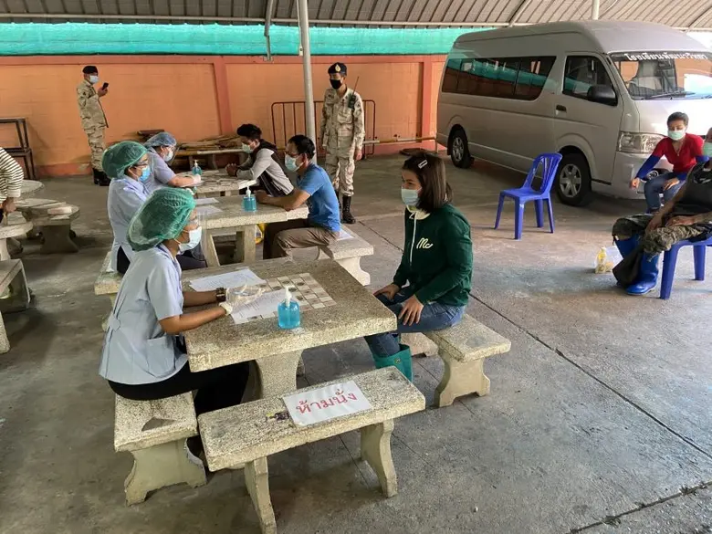 "ตลาดสี่มุมเมือง"ปลอดภัย ผลตรวจแรงงานต่างด้าวไม่ติดโควิด