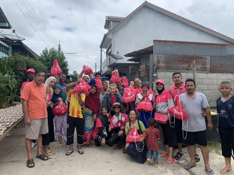 เมื่อเร็วๆ นี้ ทีมงาน ฟู้ดแพนด้า (foodpan...