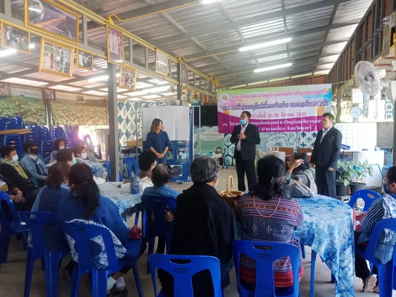 สนพ.แพร่ ดำเนินการฝึกอบรมโครงการฝึกอบรมแรงงานผู้สูงอายุเพื่อเพิ่มโอกาสในการประกอบอาชีพ
