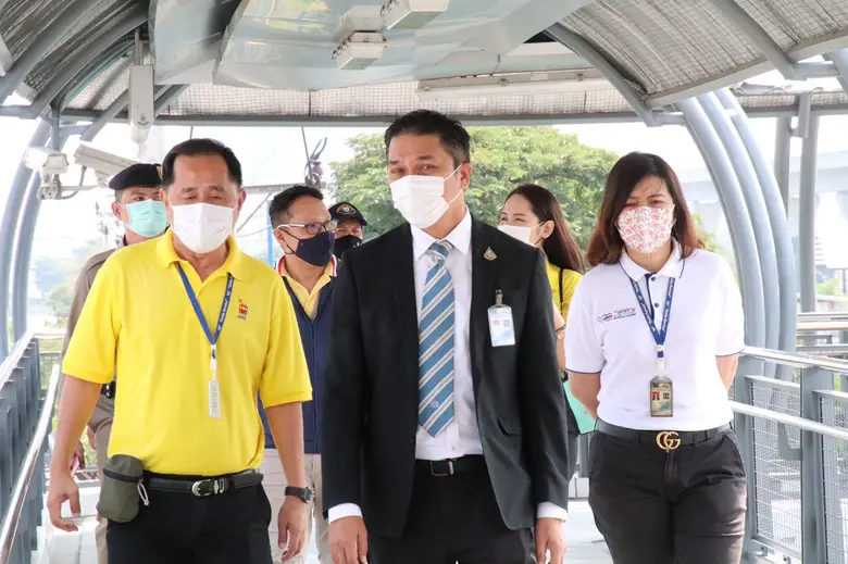 รถไฟฟ้าแอร์พอร์ต เรล ลิงก์ คุมเข้มมาตรการ...