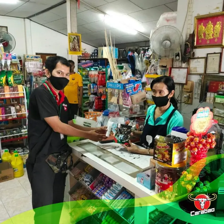 คาราบาวกรุ๊ป ส่งมอบความห่วงใยสู่ชุมชน สู้ภัยไวรัสโควิด-19 รอบใหม่ ลุยแจกเจลแอลกอฮอล์ ให้ "ร้านเพื่อนบาวแดง" 90,000 แห่งทั่วประเทศ