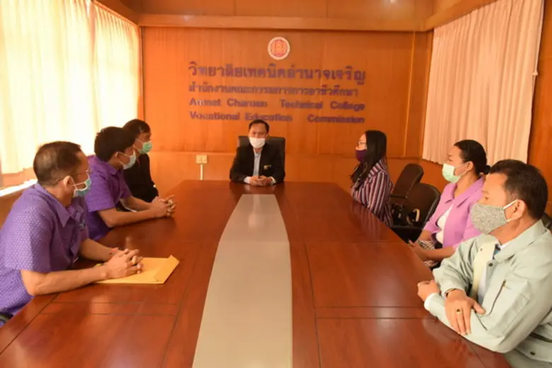 สนพ.อำนาจเจริญ ตรวจความพร้อมศูนย์ทดสอบมาต...