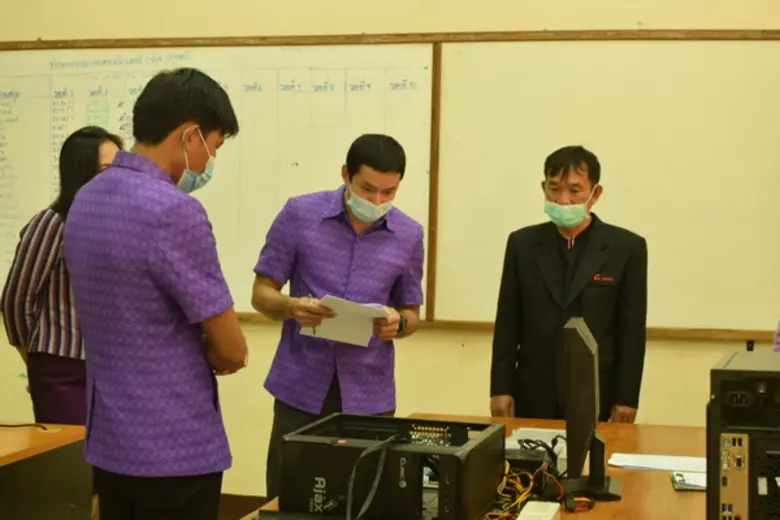 สนพ.อำนาจเจริญ ตรวจความพร้อมศูนย์ทดสอบฯ