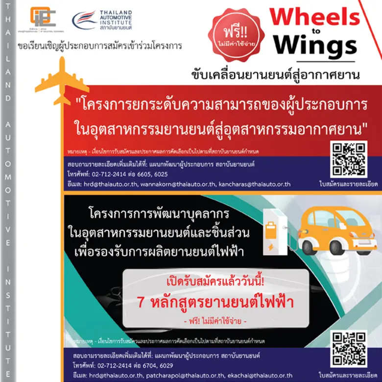 ขอเชิญผู้ประกอบสมัครเข้าร่วมฝึกอบรม ฟรี! ...